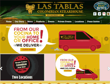 Tablet Screenshot of lastablas.com